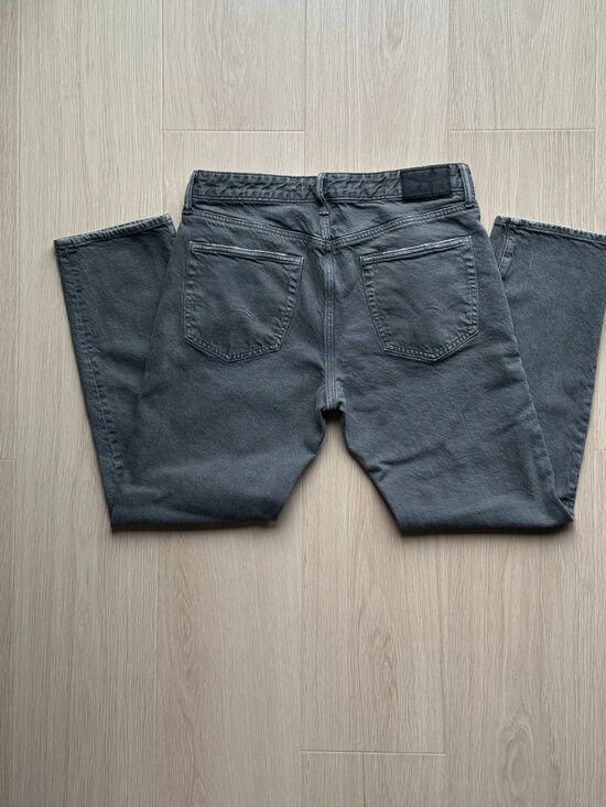 American Eagle EasyFlex +TENCEL™ Fibers Slim Straight Jean Stone Gray 34x32 - Picture 12 of 16